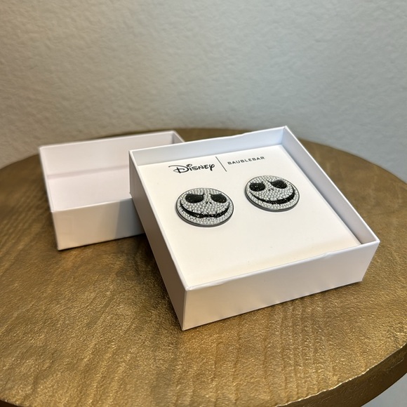 Baublebar X Disney, The Nightmare Before Christmas Jack Skellington earrings NWT - Picture 5 of 7